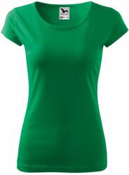 MALFINI Tricou damă Pure - Mediu verde | M (1221614)