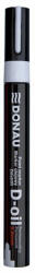 DONAU Lakkmarker, 2, 8 mm, M, DONAU "D-oil", fehér (7369001PL-09) - bestoffice
