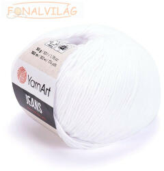 YARNART JEANS - Fehér - 062