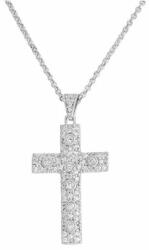  Amen Kereszt Crosses CCZBB (lánc, medál) ezüst nyaklánc cirkóniumkövekkel - mall