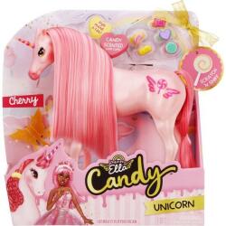 MGA Entertainment Dream Ella: Candy unikornis figura cukorka alakú sörénydíszekkel - pink (583691EUC) - ejatekok