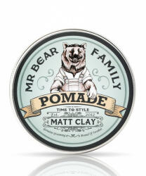 Mr. Bear Family matt clay pomádé 100g (mrbear-clay-100)