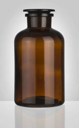  Sklárny Morávia Élelmiszerüveg, barna (2000 ml)