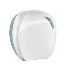 Mar Plast Linea SKIN toalettpapír adagoló 24 cm fehér/átlátszó (ALA90701)