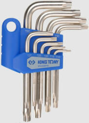  King Tony 7 részes torxvégű imbuszkulcs készlet T10-T40 20307PR (20307PR) - techniktools