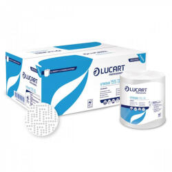 LUCART Strong 155 ID tekercses kéztörlő papír 2 rétegű, cellulóz, 155m, (AL861055K)