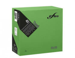 INFIBRA Szalvéta 38x38cm Zöld 2 réteg 40 lap/csomag (ALI0460)