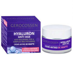 GEROCOSSEN Crema antirid de noapte Hyaluron cu acid hialuronic pur - 50 ml
