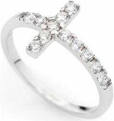  Amen Rosary ACOBB cirkóniumkövekkel kirakott eredeti ezüstgyűrű (Kerület 52 mm)
