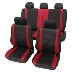 Petex Set complet huse scaune universale (fata-spate) rosu Exclusive PETEX (26374912PX)