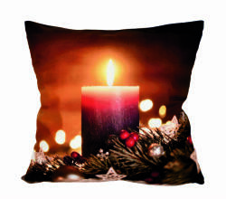 4-Home Față de pernă de Crăciun Confortul de Sărbători, 40 x 40 cm Lenjerie de pat