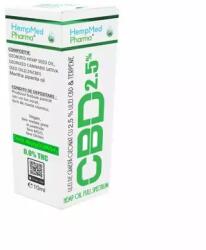 HempMed Pharma Ulei ozonat din canepa Hempoil Full Spectrum CBD 2.5%, 10 ml, Hempmed Pharma