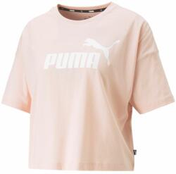 PUMA ESS Cropped Logo Tee , Roz , XL - hervis - 54,00 RON