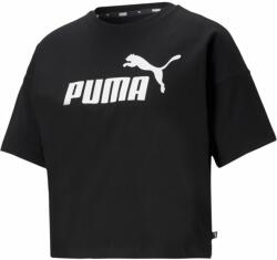 PUMA ESS Cropped Logo Tee , Negru , S