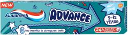 Aquafresh Pasta de dinti Aquafresh Advance 9-12 ani, 75ml (5054563045348)