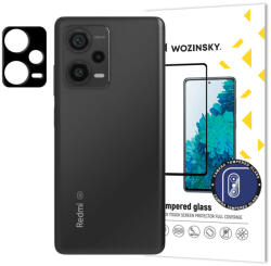Wozinsky Full Camera Tempered Glass Xiaomi Redmi Note 12 Pro Plus kameravédő üvegfólia (tempered glass), fekete