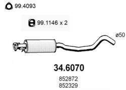 ASSO Toba esapamet intermediara ASSO 34.6070 (34.6070) - automobilus