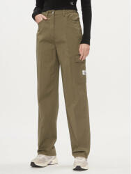 Calvin Klein Jeans Szövet nadrág J20J221297 Zöld Straight Fit (J20J221297)