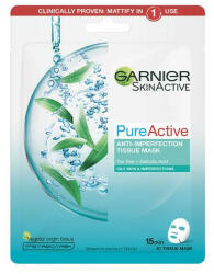 Pure Active masca servetel anti-imperfectiuni si hidratare, Garnier Skin Naturals