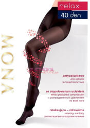  Mona Relax Anticelulitic Ciorapi Relaxatici-profilactici 40 Den Culoarea Negru