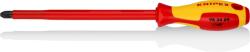 KNIPEX Отвертка PH 4, VDE 1000V жълто-червена ръкохватка 320мм, Knipex (K982404) - yavor-m