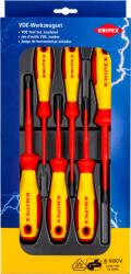 KNIPEX Комплект с 6 бр. отвертки VDE 1000V - 2х шлиц, 2х PH/S и 2х PZ/S, Knipex (K002012V05) - yavor-m
