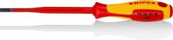 KNIPEX Отвертка шлиц 5.5 Slim, VDE 1000V жълто-червена ръкохватка (K982055SL)