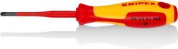 KNIPEX Отвертка PZ/S 1, VDE 1000V жълто-червена ръкохватка 187мм, Knipex (K982501SLS) - yavor-m