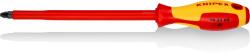 KNIPEX Отвертка PZ 4, VDE 1000V жълто-червена ръкохватка 320мм, Knipex (K982504) - yavor-m