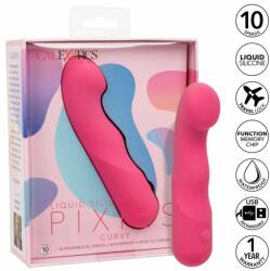CalExotics Извит розов масажор California Exotics Pixies Curvy