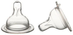 Canpol babies Силиконови биберони Canpol - Easy Start, Anticolic, 6+ месеца, 2 броя (21/731c)