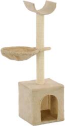 vidaXL Ansamblu pisici, stâlpi funie de sisal, 105 cm, bej (170625) - comfy