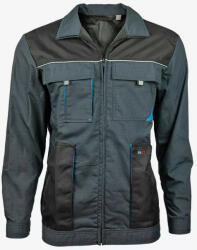 SARA Unirip/Rambo munkavédelmi ripstop dzseki szürke/kék színben (VM04774)