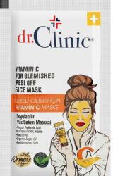 Dr. Clinic Mască-peeling facial cu efect de albire - Dr. Clinic Vitamin C For Blemished Peel Off Face Mask 12 ml