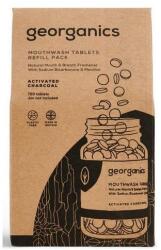 Georganics Tablete pentru igiena orală Cărbune activat - Georganics Mouthwash Tablets Refill Pack Activated Charcoal 720 buc