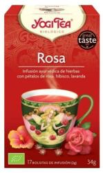 Pronat Ceai Bio de Trandafiri - Pronat Yogi Tea Organic Rosa, 17 plicuri