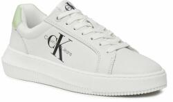 Calvin Klein Sneakers Calvin Klein Jeans Chunky Cupsole Laceup Mon Lth Wn YW0YW00823 Bright White/Exotic Mint 02U