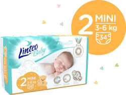 Linteo Premium Mini 3-6 kg 136 buc