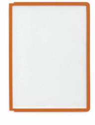 Durable Bemutatótábla panel, A4, 5 db/csomag, Durable Sherpa narancs (560609) - best-toner
