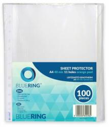 BLUERING Genotherm lefűzhető, A4, 40 micron narancsos Bluering® 100 db/csomag, (GENA440BLUER) - best-toner