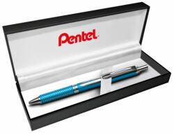 Pentel Rollertoll 0, 35mm, fém skyblue test, Pentel Energel BL407S-A, írásszín kék (BL407S-A) - best-toner