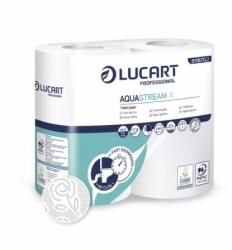 Lucart Toalettpapír 2 rétegű 400 lap/tekercs 4 tekercs/csomag Aquastream 4 Lucart_811B70J hófehér (811B70J) - best-toner