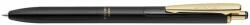 Zebra Zselés toll 0, 5mm, fekete fém test, Zebra Grand Sarasa, írásszín kék (31901) - best-toner