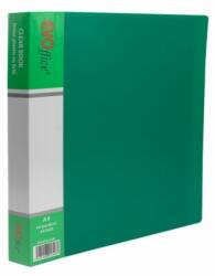 EVOffice Iratvédő mappa A4, 40 tasakos EVOFFICE, zöld (EV4D21VE GREEN) - best-toner