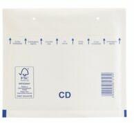 Bluering Légpárnás tasak CD szilikon külső méret 200x175mm, belső méret 180x165mm, Bluering® fehér (LEGPFHCD) - best-toner