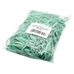 Bluering Gumigyűrű 150mmx8mm, széles 1kg/csomag, zöld Bluering® (35373) - best-toner