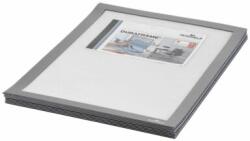 Durable Infókeret A4, XXL csomag, 10 db/doboz, Durable Duraframe® ezüst (488223) - best-toner