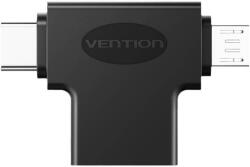 Vention USB to USB-C and Micro USB OTG Adapter Vention CDIB0 (35398) - pcone