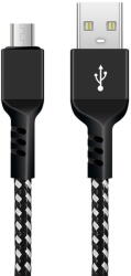 Maclean Cablu micro USB Maclean, suport pentru încărcare rapidă 2, 4 A, transfer de date, 5 V/2, 4 A, negru, lungime 2 m, MCE483 (MCE483) - pcone