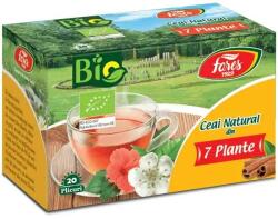 Fares Bio Ceai natural din 7 plante 20 plicuri